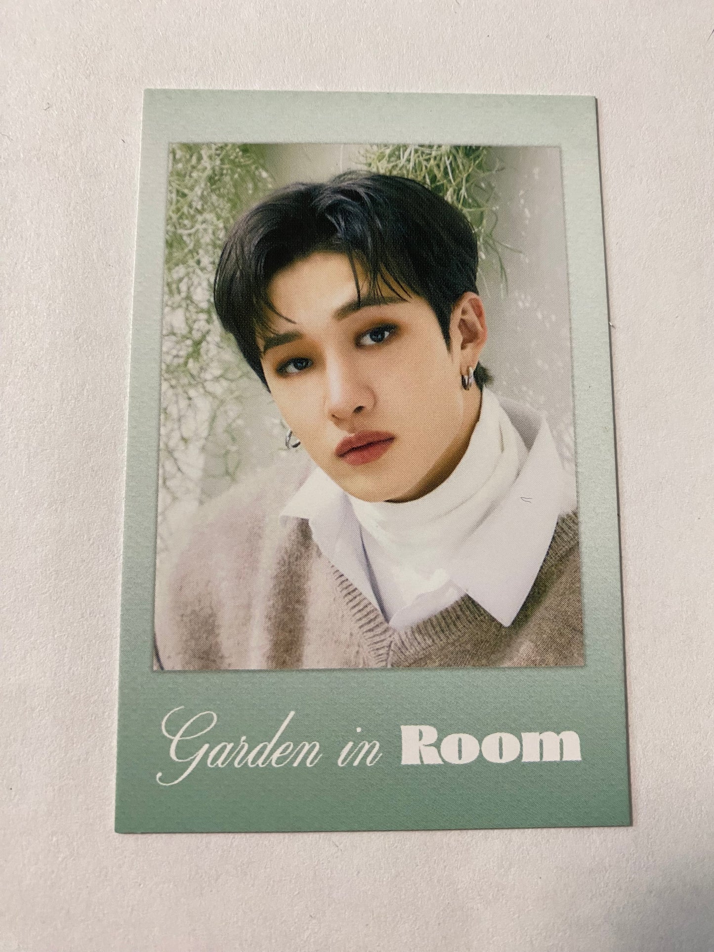 Stray Kids Bangchan Season's Greetings 2022 'Garden in Room' Polaroid