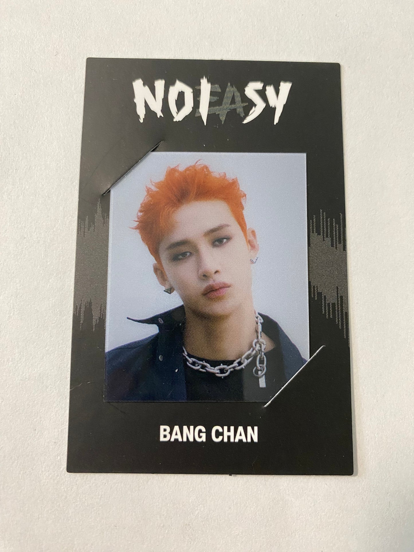 Stray Kids Bangchan No Easy Black Frame POB