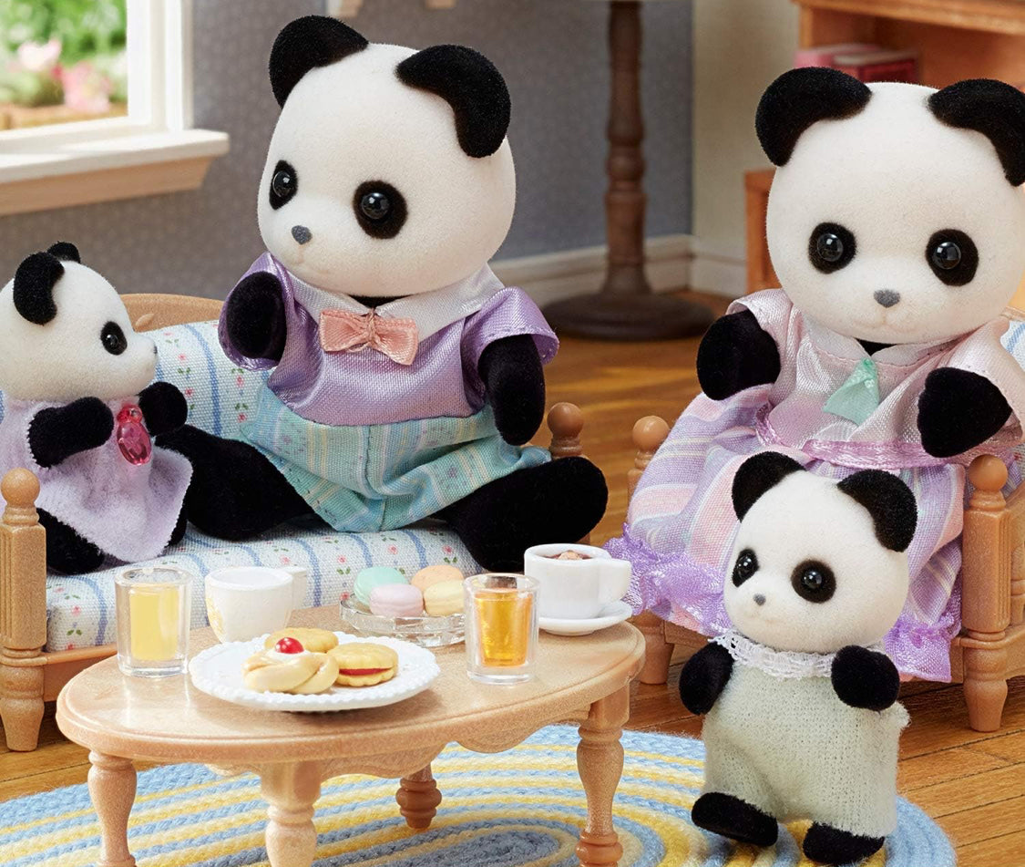 Sylvanian Families Familia Pookie Panda