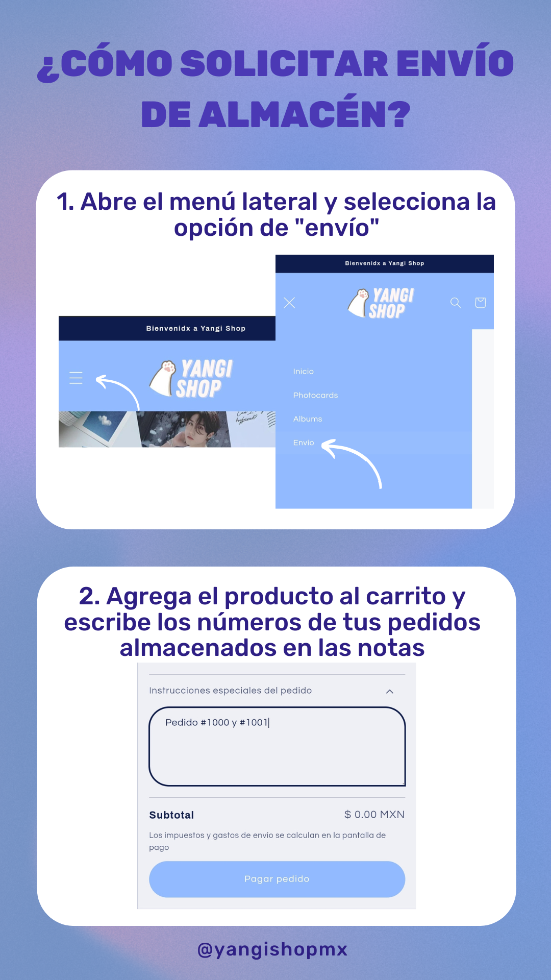 ENVÍO (Almacén)