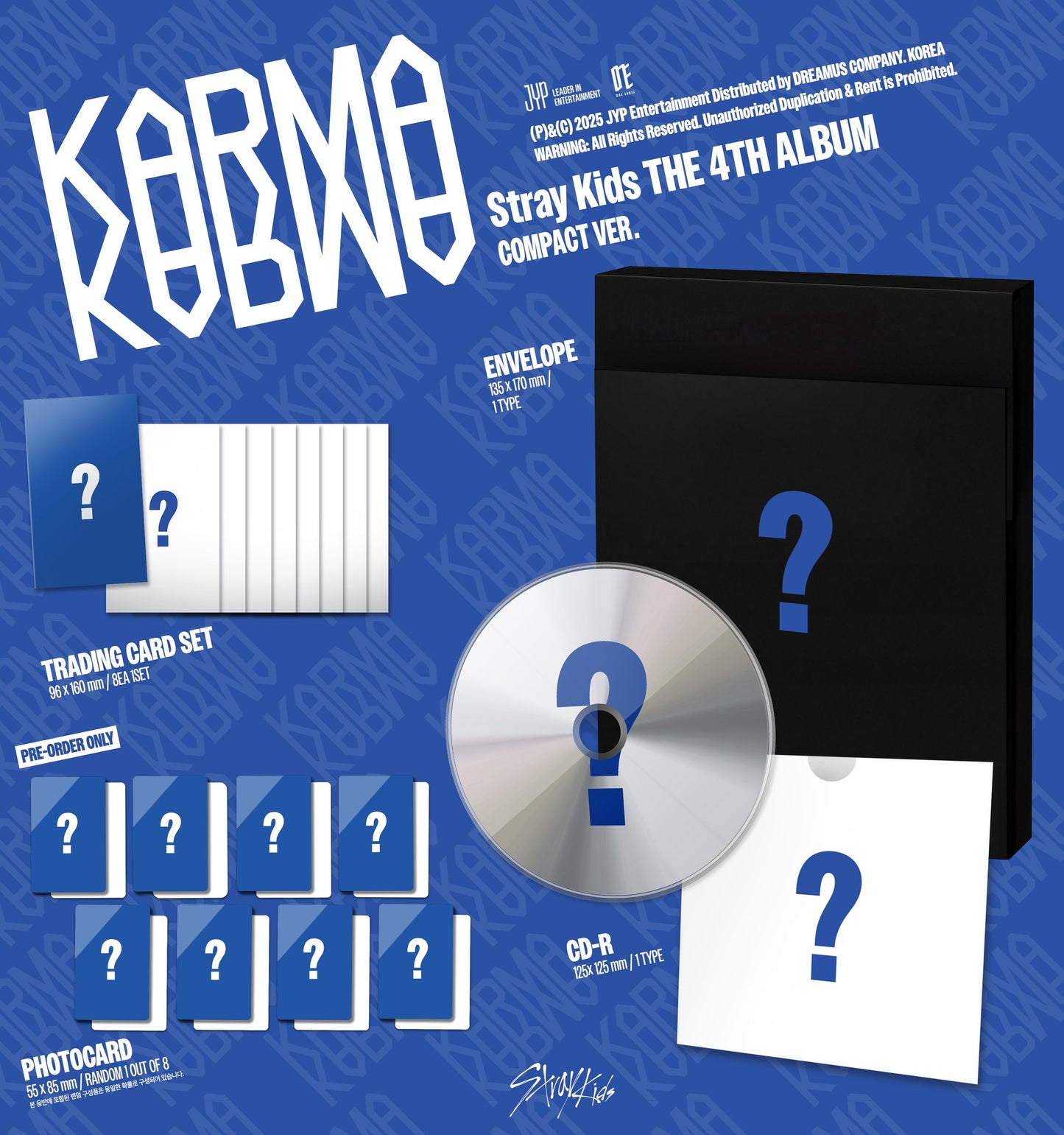 Stray Kids 4th Album "KARMA" ver. Compact