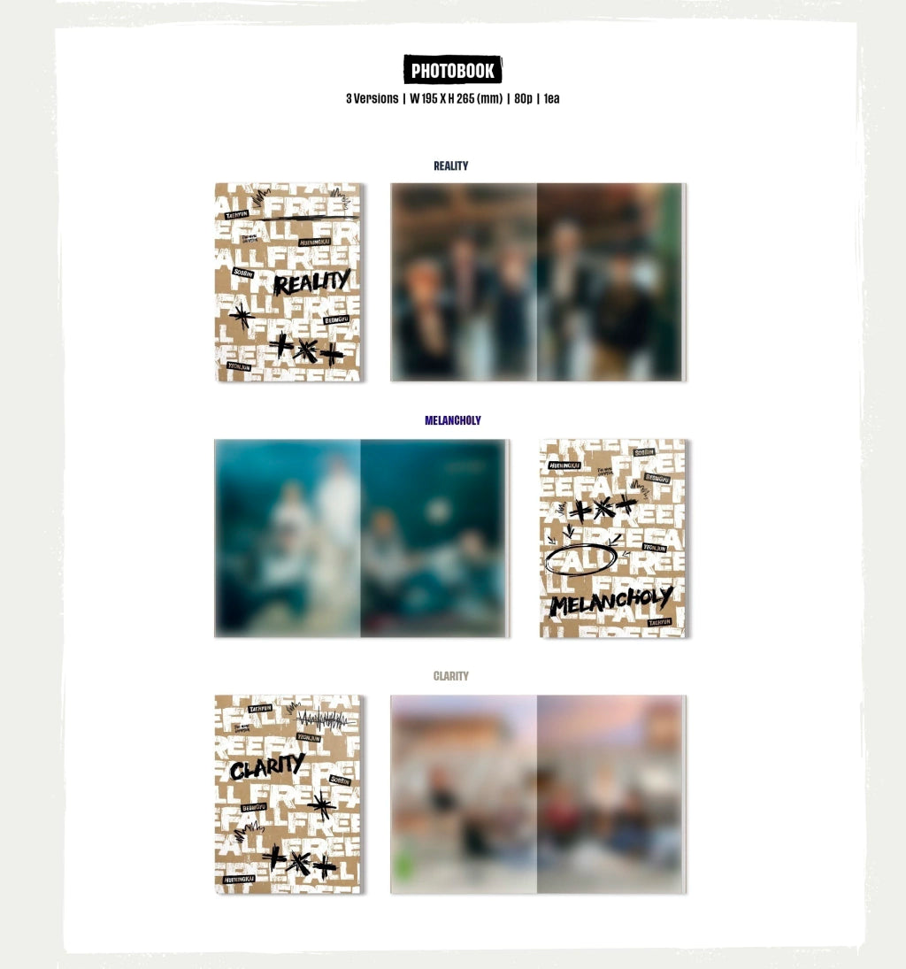 TXT 3rd Full Album "Freefall" ver. Clarity