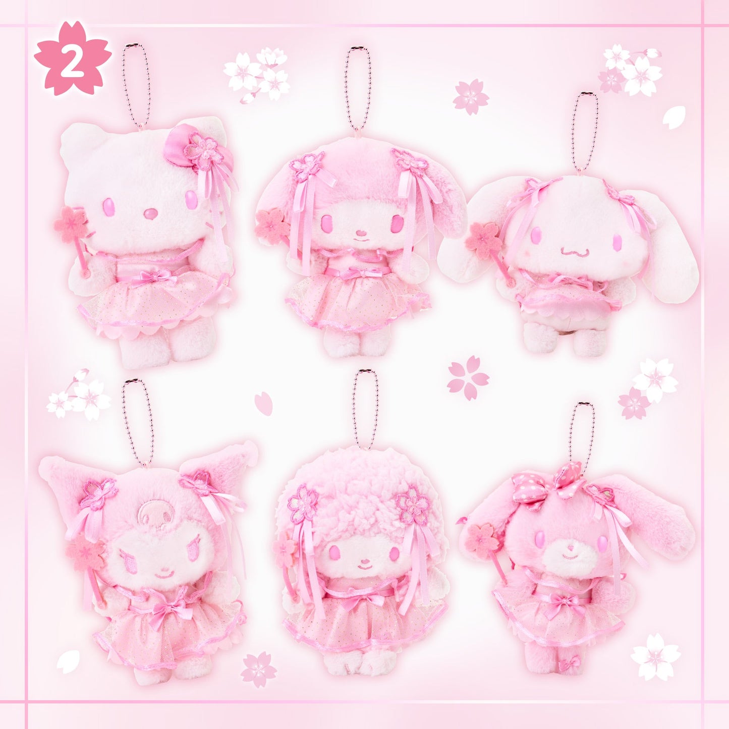 Sanrio Sakura Cherry Blossom Llavero My Melody 2026
