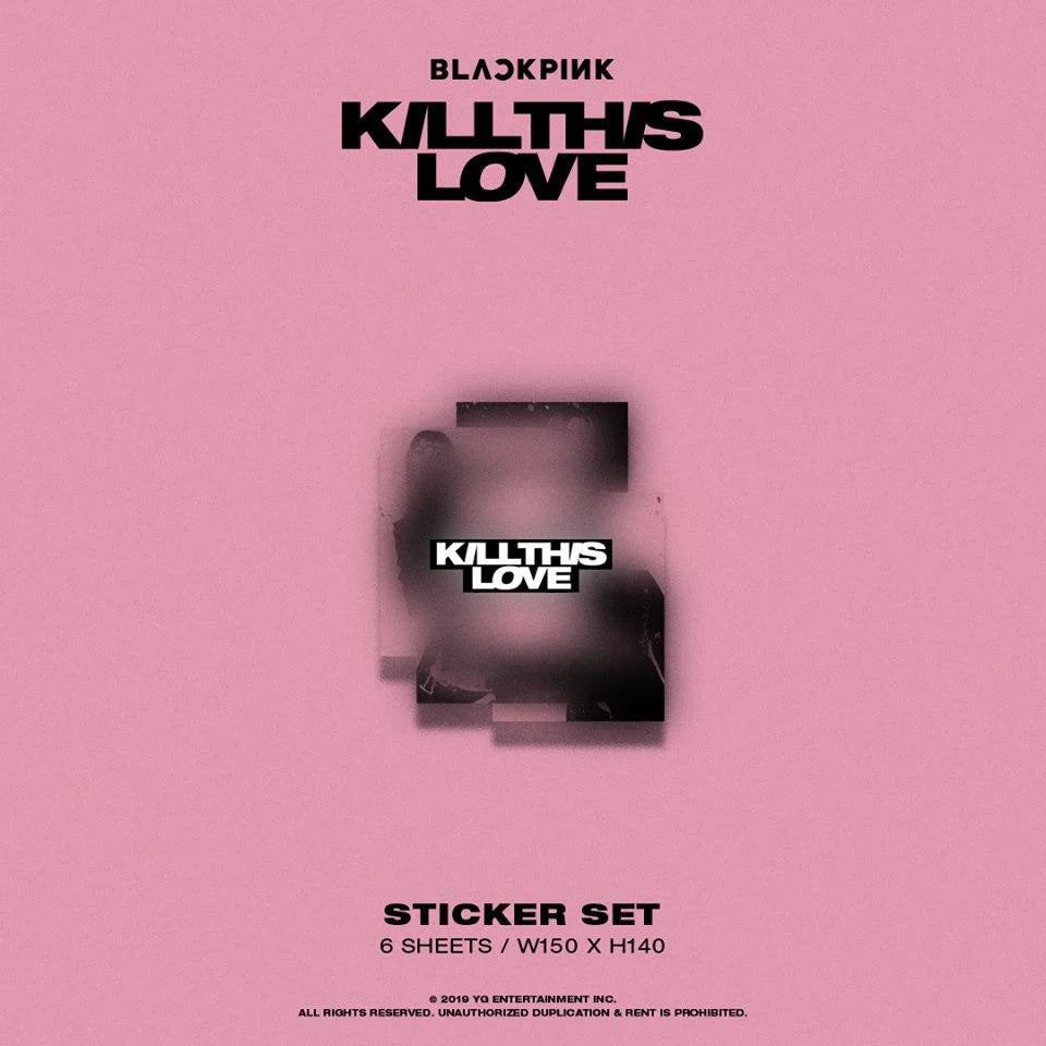 Blackpink 2nd Mini Album "Kill This Love" ver. Pink