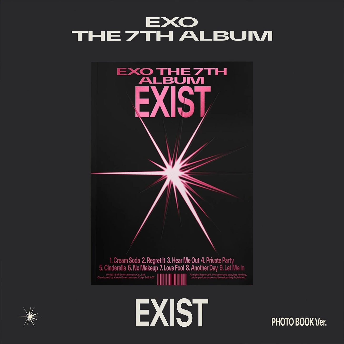 EXO 7th Album "Exist" Photobook ver. X