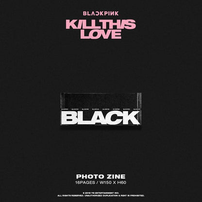 Blackpink 2nd Mini Album "Kill This Love" ver. Black