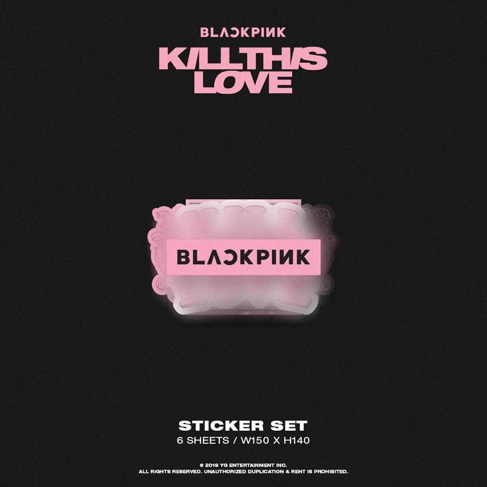 Blackpink 2nd Mini Album "Kill This Love" ver. Black