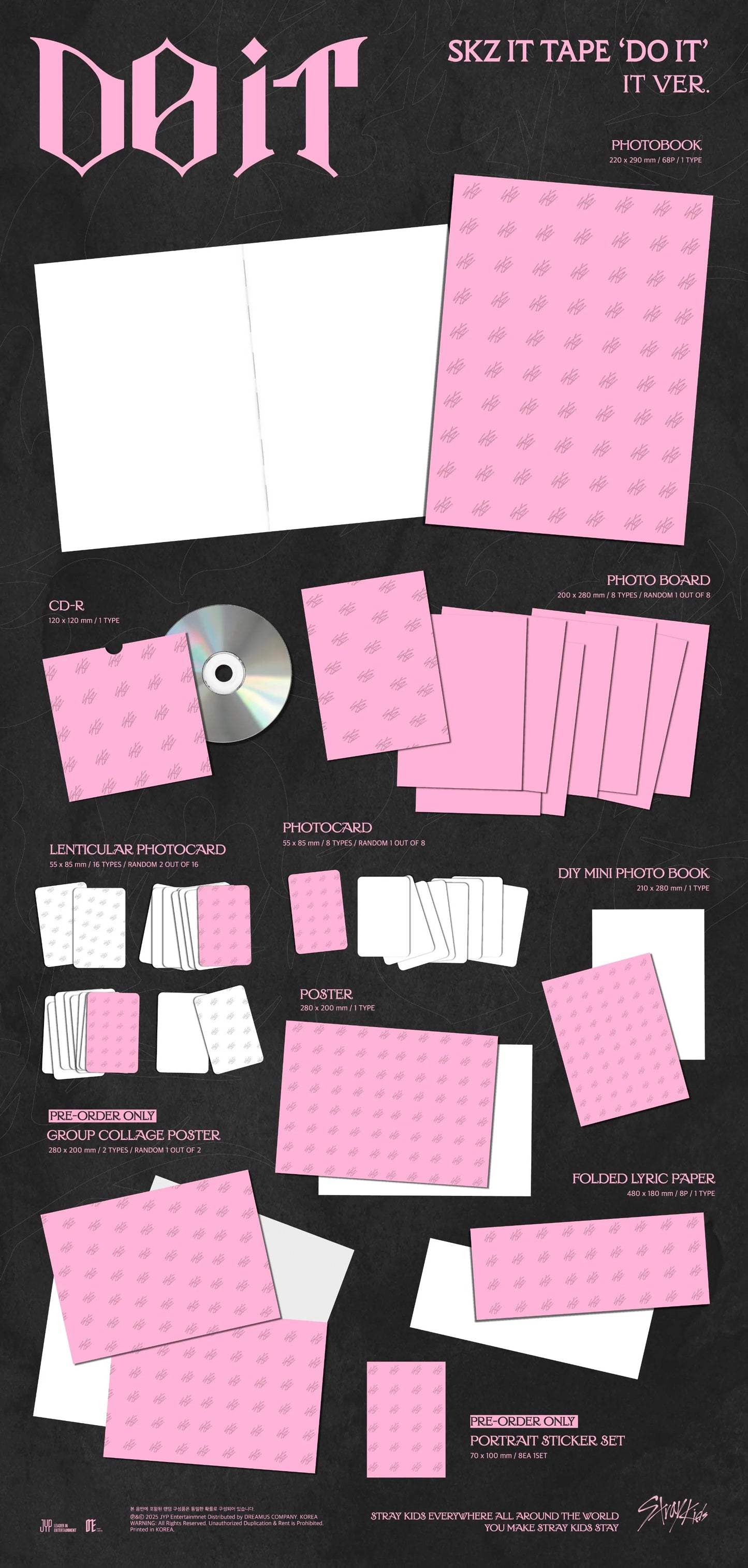 [PREVENTA] Stray Kids "DO IT" ver. IT Standard