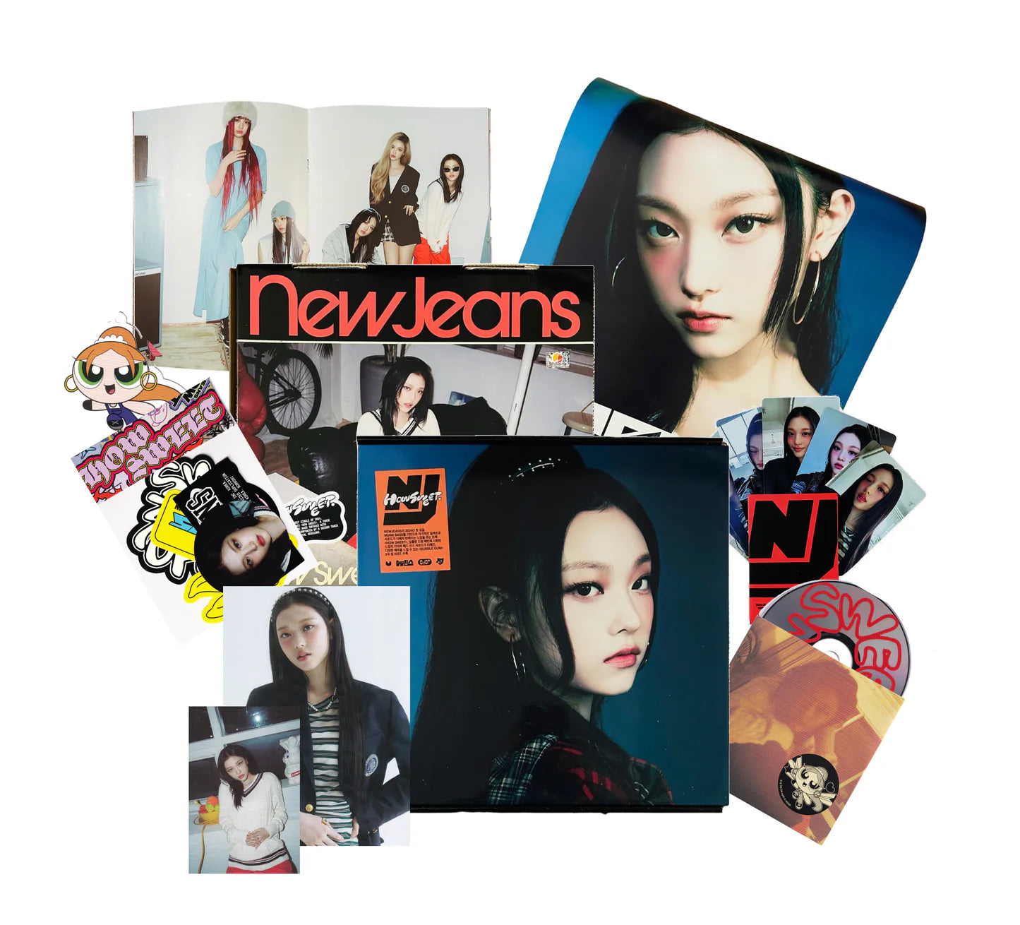 New Jeans "How Sweet & Bubble Gum" ver. Haerin