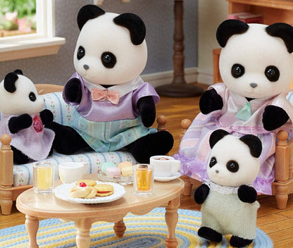 Sylvanian Families Familia Pookie Panda