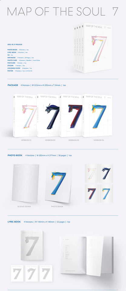 BTS 4th Full Album "Map of The Soul" ver. 02