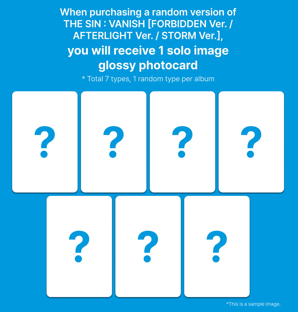 [PREVENTA] Enhypen 7th Mini Album "The Sin:Vanish" ver. Standard + POB