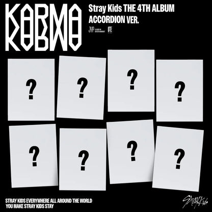 [PREVENTA] Stray Kids 4th Album "KARMA" ver. Accordion Random