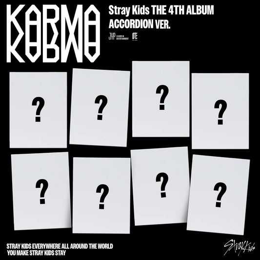 [PREVENTA] Stray Kids 4th Album "KARMA" ver. Accordion Random