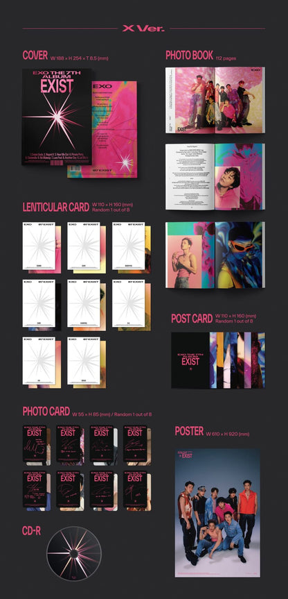 EXO 7th Album "Exist" Photobook ver. X