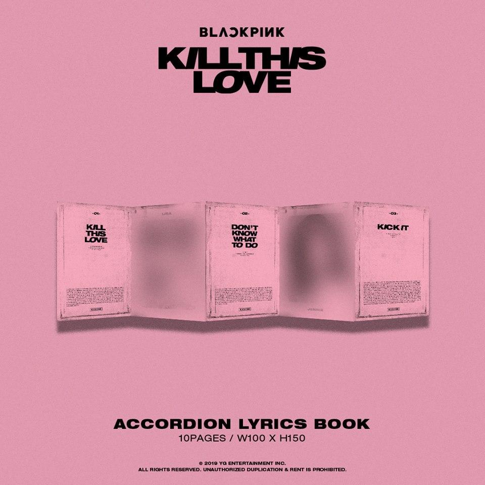 Blackpink 2nd Mini Album "Kill This Love" ver. Pink
