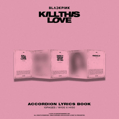 Blackpink 2nd Mini Album "Kill This Love" ver. Pink