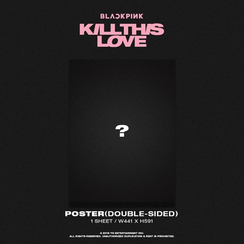 Blackpink 2nd Mini Album "Kill This Love" ver. Black