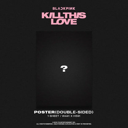 Blackpink 2nd Mini Album "Kill This Love" ver. Black