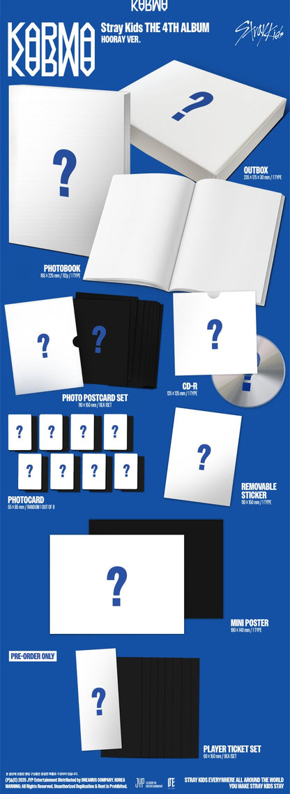 [PREVENTA] Stray Kids 4th Album "KARMA" ver. Standard