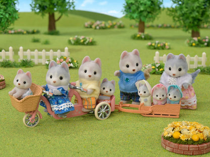 Sylvanian Families Familia Husky