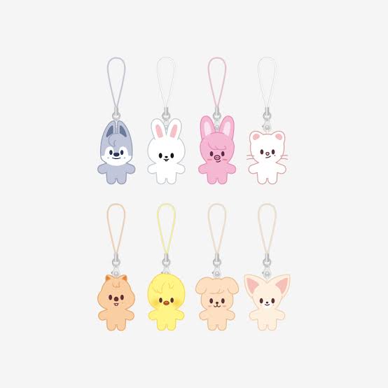 Stray Kids "SKZ 5' Clock" Official SKZOO ver. Micro Keyring 5cm