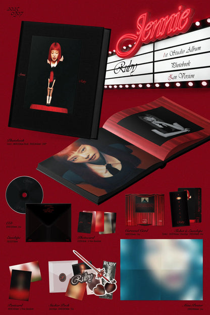 Blackpink Jennie 1st Studio Album "Ruby" Photobook ver. Zen