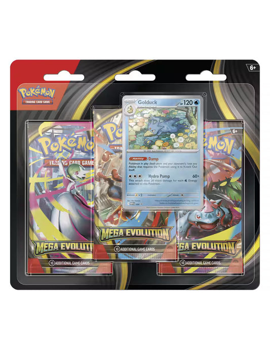 Pokémon Mega Evolution 3-Pack Blister (EN)