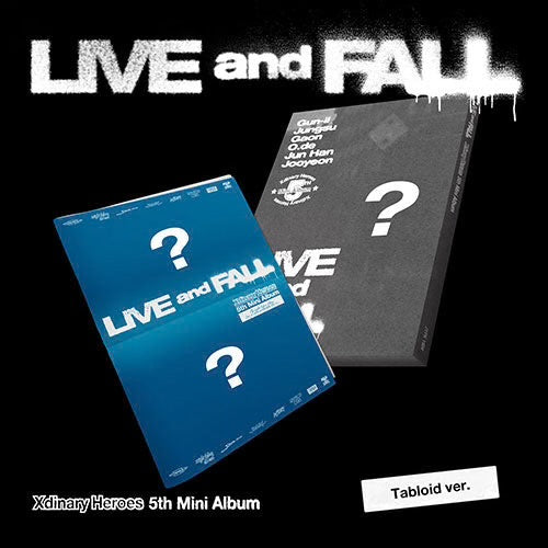 Xdinary Heroes Live and Fall ver. Tabloid