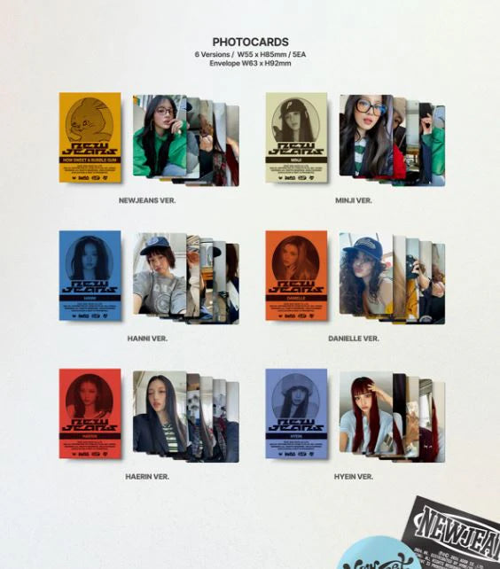 New Jeans "How Sweet & Bubble Gum" ver. Haerin