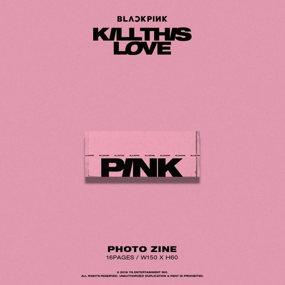 Blackpink 2nd Mini Album "Kill This Love" ver. Pink