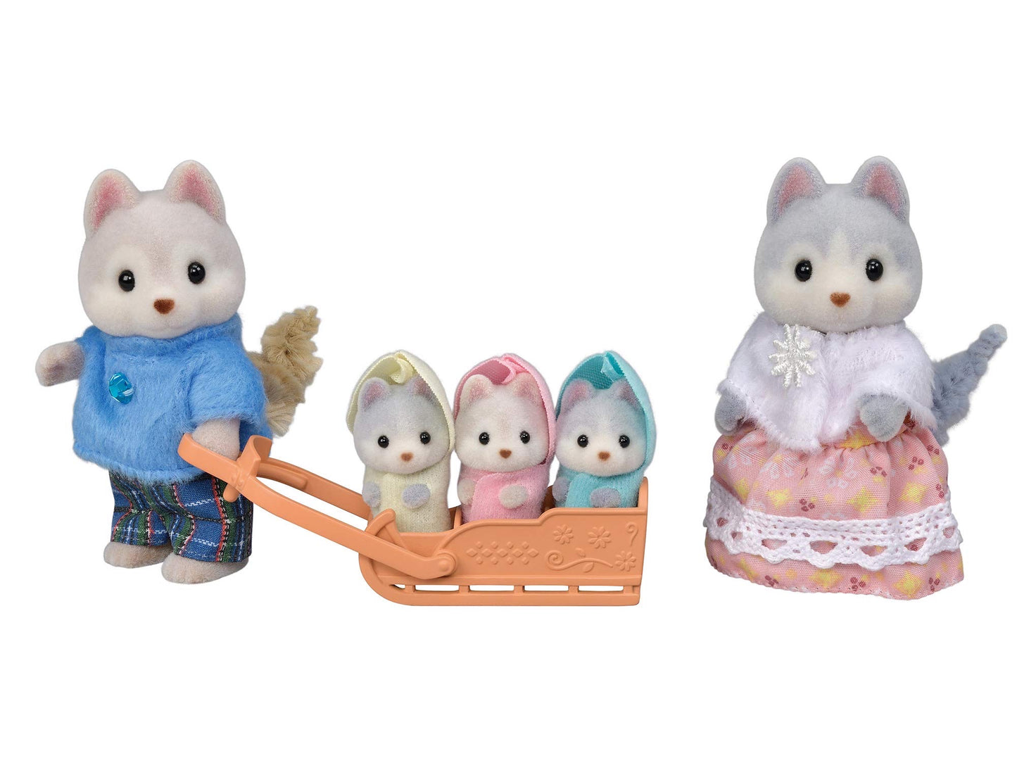 Sylvanian Families Familia Husky