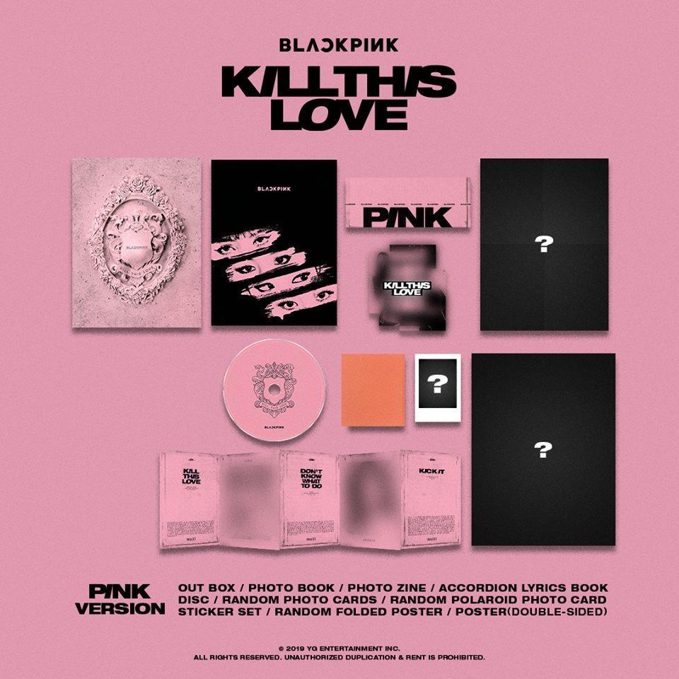 Blackpink 2nd Mini Album "Kill This Love" ver. Pink