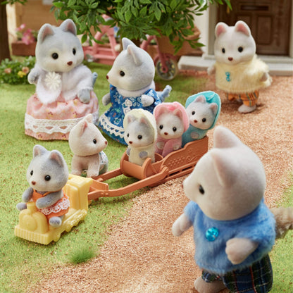 Sylvanian Families Familia Husky