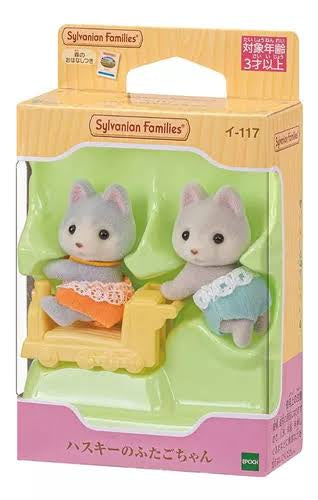 Sylvanian Families Gemelos Husky