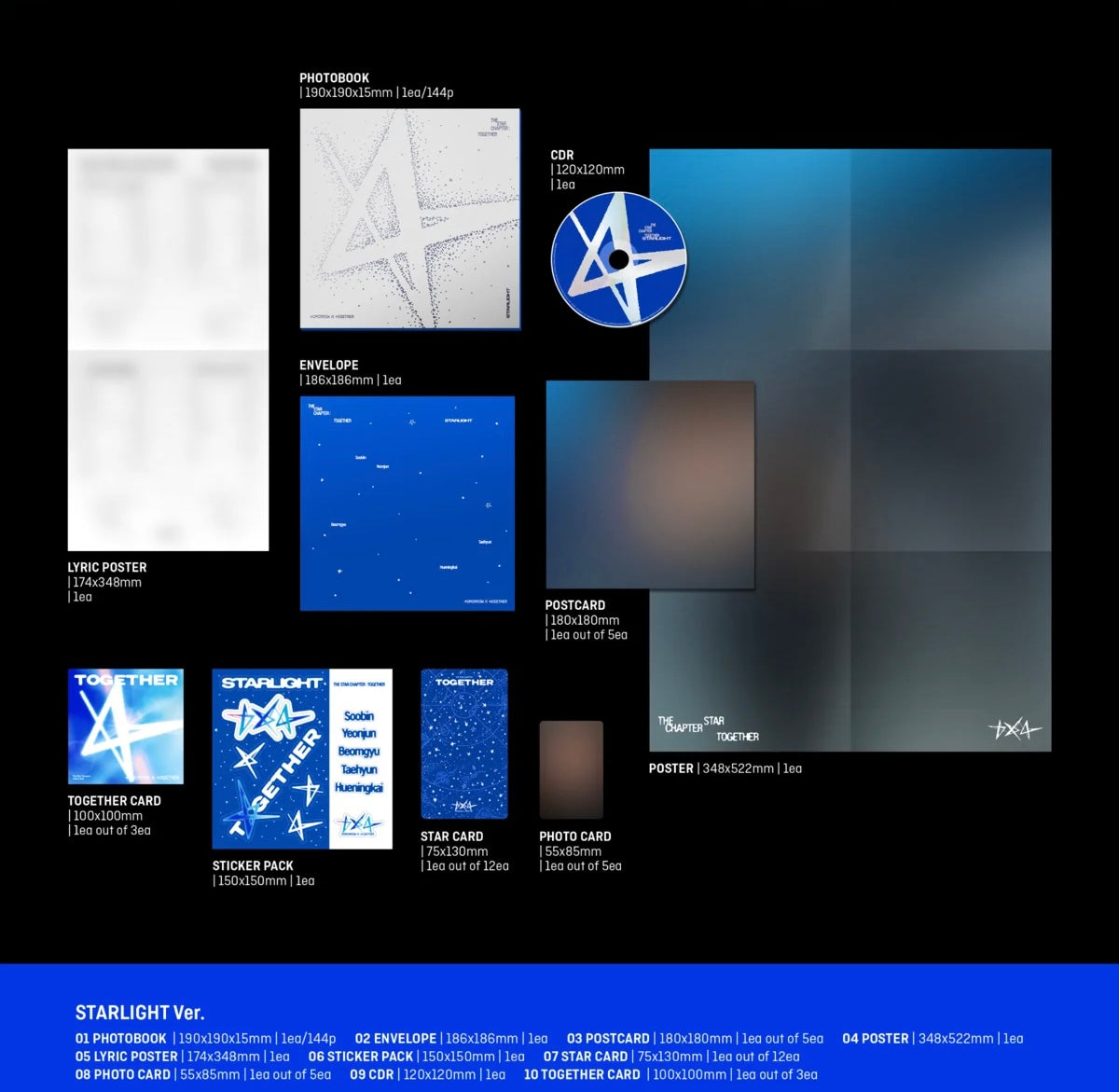 [PREVENTA] TXT "The Star Chapter: Together" 4th Album Standard