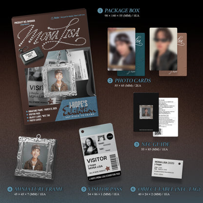 BTS J-HOPE "Charm of Hope" ver. Mona Lisa