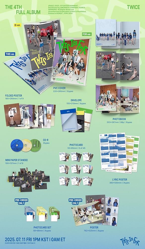 Twice 4th Full Album <This is For> ver. Standard