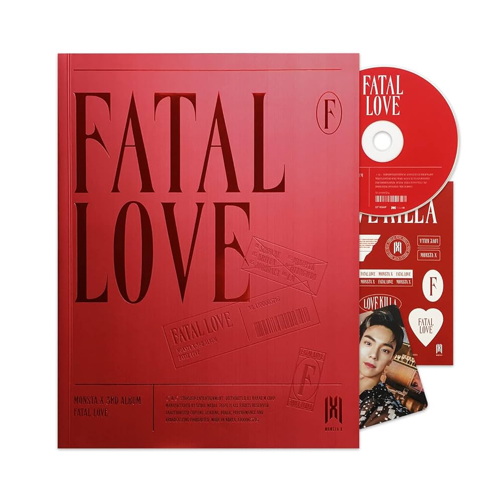 Monsta X 3rd Album «Fatal Love» ver. 2