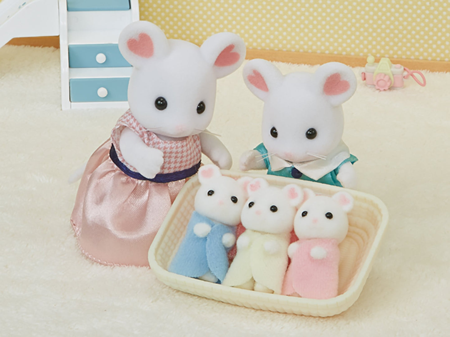 Sylvanian Families Trillizos Ratones